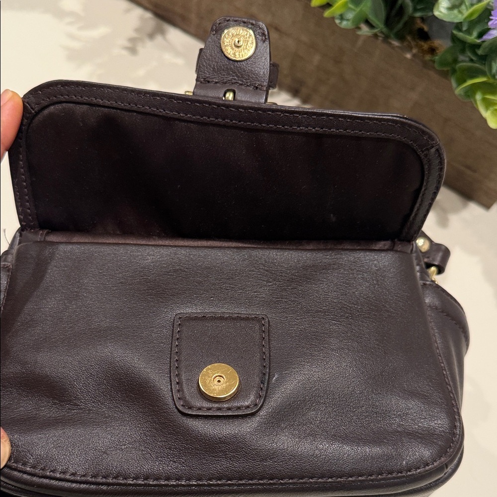 Vintage COACH Campbell Leather Camera Crossbody Bag - Picture 12 of 15